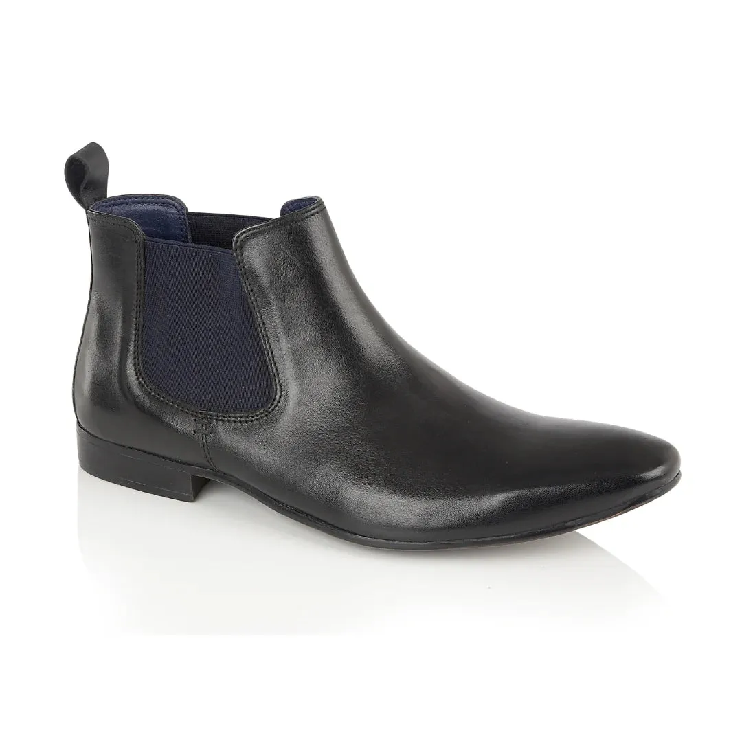 Carnaby Leather Chelsea Boot - Black