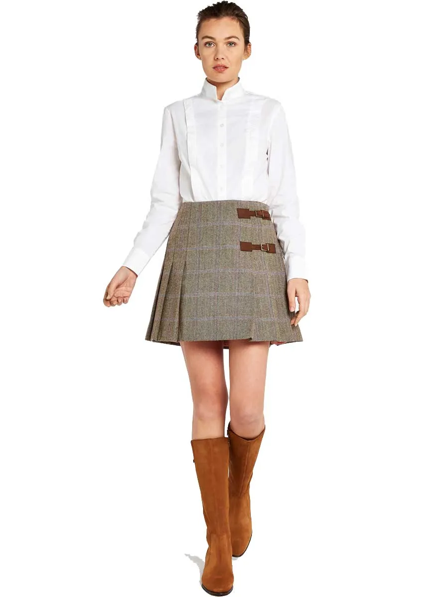 DUBARRY Blossom Ladies Tweed Skirt - Woodrose