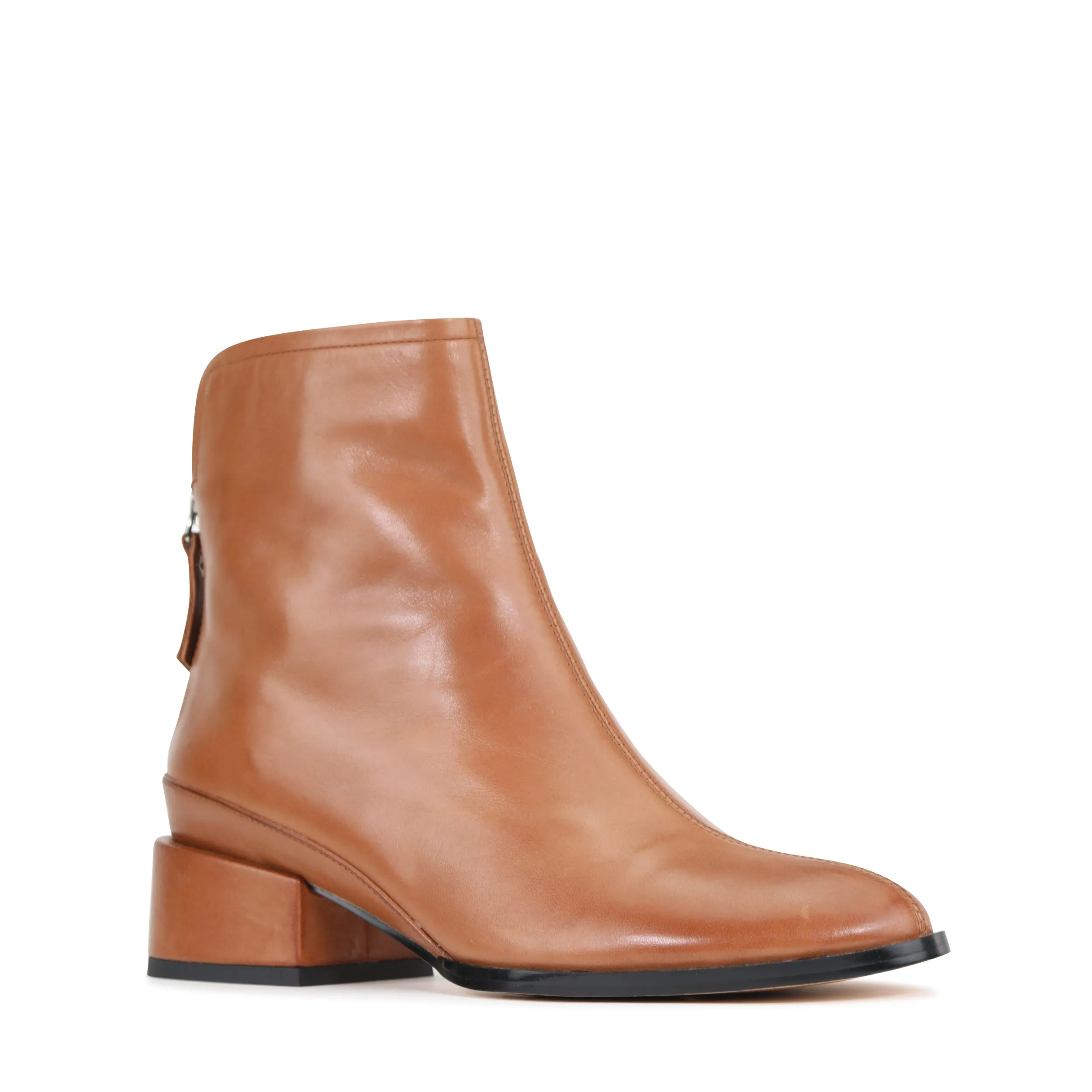 Eos Cast Brandy Leather Ankle Boot