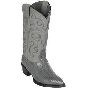 Grey Teju Lizard Boots