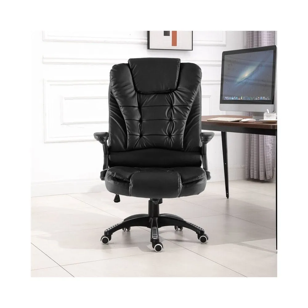 Neo Black Faux Leather Executive Office Chair