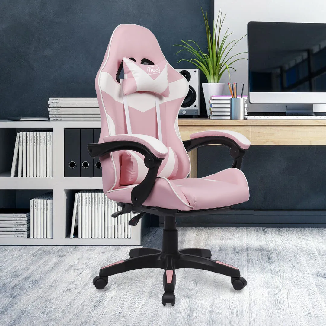 Neo Direct Pink Leather PC Gaming Chair