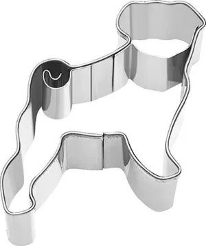 Pug Dog Cookie Cutter 4.5cm