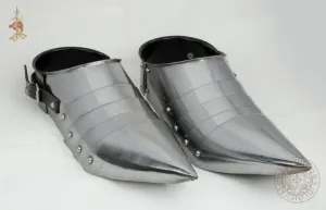 Sabaton Foot Plate Armour (14th - 16th Century)