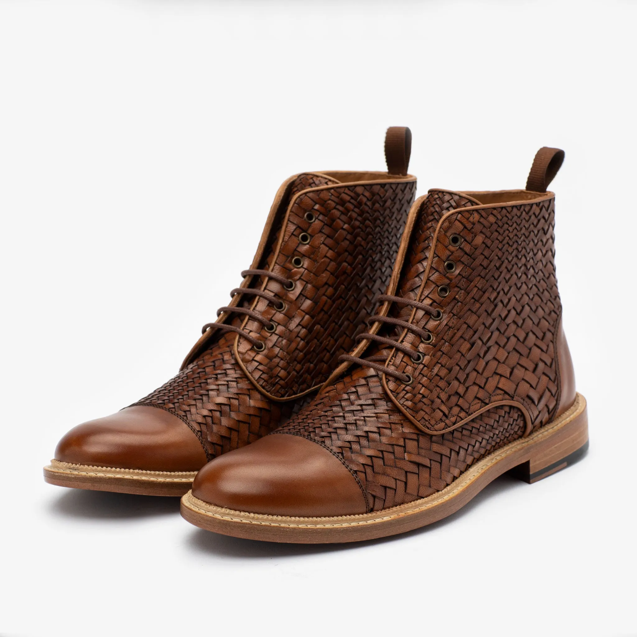 The Rome Boot in Woven