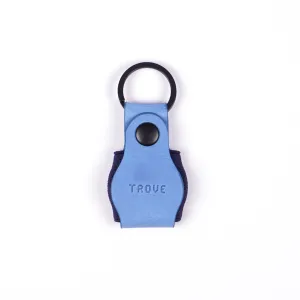 TROVE Tag Tote: Blue Leather